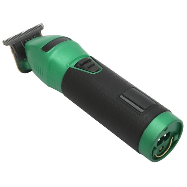 Cortadora de cabello ANGGREK pantalla LED inalámbrica recargable verde negro Cortadora eléctrica profesional alta potencia