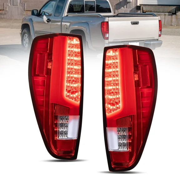 MOSTPLUS 2PCS LED Tail Lights for 04-12 Chevy Colorado GMC Canyon 07-08 Isuzui-290i