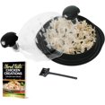 thumbnail image 1 of Chicken Shredder Machine - Anti-Slip Base Kitchen Meat Shredder - Meat Shredder Tool w/Ergonomic Handles & Transparent Lid - Shredder for Meat w/Cleaning Brush and EBook - Cooked Meat Shredder, 1 of 1