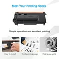 thumbnail image 6 of TN850 Toner Cartridges Compatible for Brother TN850 TN 850 TN-850 TN820 TN-820 HL L6250DW High Yield for HL-L6200DW HL-L5200DW MFC-L5850DW MFC-L6800DW DCP-L5600DN Printer (Black,2-Pack), 6 of 6