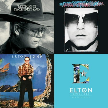 Peachtree Road (2LP) & Victim Of Love & Caribou (50Th Anniversary Edition/2LP/Blue Vinyl) & Jewel Box (2LP - And This Is Me)