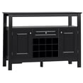 thumbnail image 1 of HOMCOM Sideboard Buffet Credenza Storage Cabinet with Drawer Wine Rack, 1 of 10