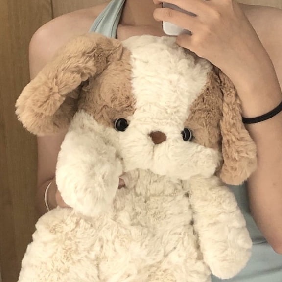 Simulated Cute Puppy Plush Toy For Kids 3 Years Old Sleeping Companion Doll Soft Cotton Stuffed Animal