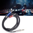 thumbnail image 4 of Câble Audio Stable Transmission Anti-Interférence Bidirectionnelle 6,35 Mm Mâle à Double Fil Audio à Voie Unique pour Haut-Parleur, 4 of 8