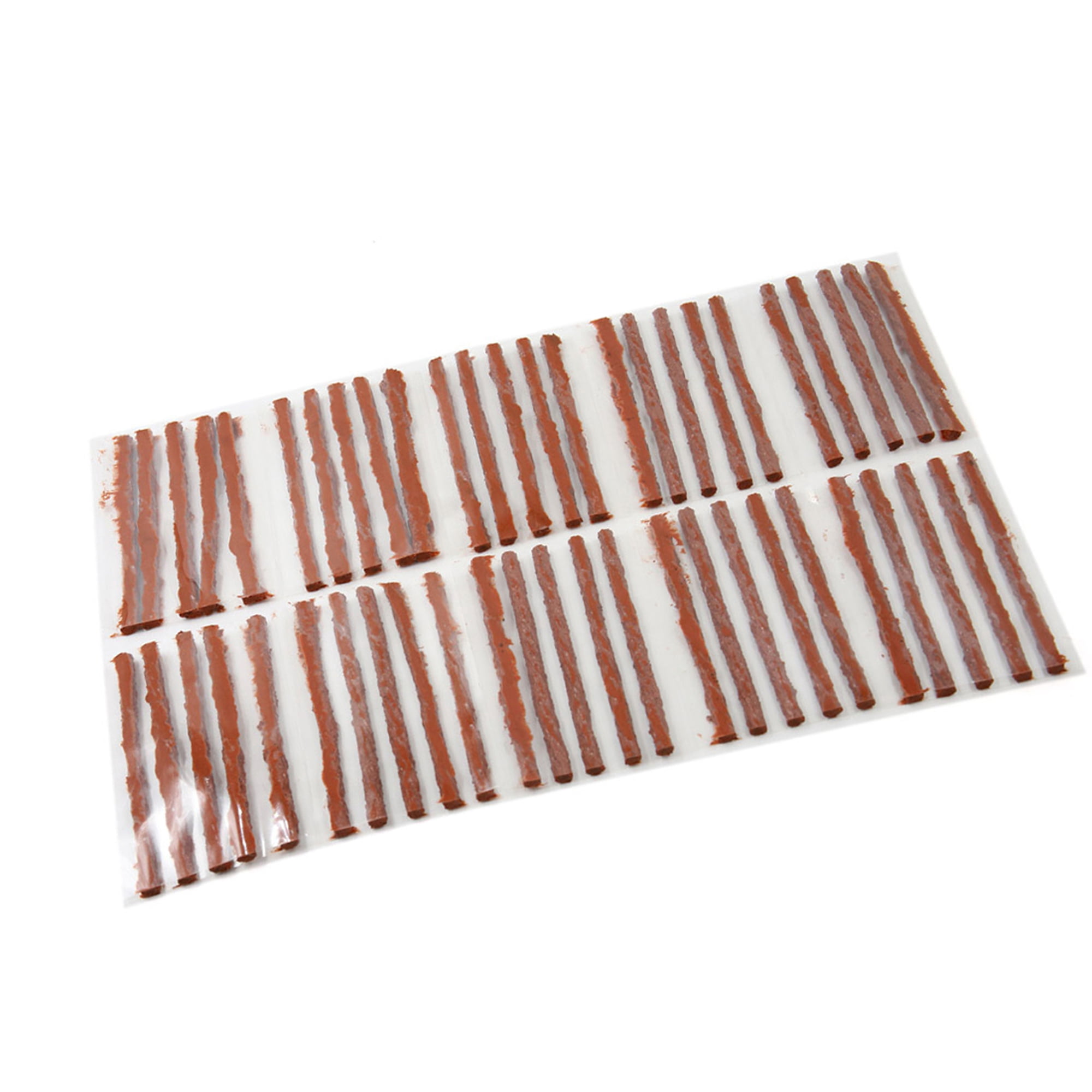 Unique Bargains 50Pcs Tubeless Tyre Repair Seal Strip Puncture Recovery for Car Motorcycle