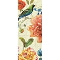 thumbnail image 2 of Audit, Lisa 12x24 White Modern Wood Framed Museum Art Print Titled - Rainbow Garden VI, 2 of 4