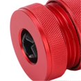 thumbnail image 3 of Adjustable Drill Stop Collar Aluminum Alloy Red Anti Slip Nylon Inner Ring Drill Stop Collar for Woodworking For 0.24 to 0.43in Drill Bit, 3 of 5
