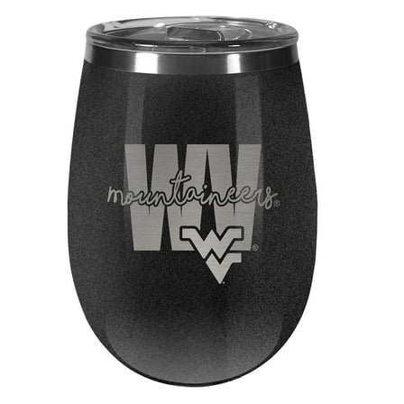 West Virginia Mountaineers 10oz. Onyx Wine Tumbler