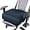 Navy Blue, variant on Extra Thick Chair Cushions,Office Chair Booster Seat Cushion to Raise Seat Height for Pain Relief,18 x 16 x 6 inch Non Slip Memory Foam Thick Cushion with Carry Handle（Black）