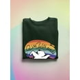 thumbnail image 3 of Live With Pride Polar Bear. Sweatshirt Men -Smartprints Designs, Male Small, 3 of 4