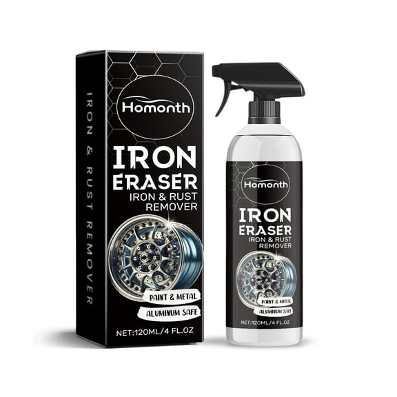 Homonth Car Rust Remover, a car cleaning agent for removing dirt and scale and rejuvenating tire rust stains
