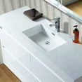 thumbnail image 4 of Vanity Art 60" Floor Standing Wall Mount Double Sink Bathroom Vanity Set White Stone Top, 4 of 9