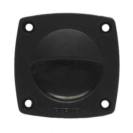 Perko Boat Flush Mount Drawer Pull 1016DP0BLK | 2 1/4 x 2 1/4 Inch