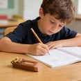 thumbnail image 5 of Retractable Cute Animal Push Pull Eraser for Pencil Drawing Adorable Stationery Brown, 5 of 6