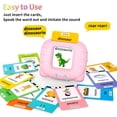thumbnail image 2 of Juguete educativo Eaever Bilingual, 520 palabras a la vista con lector, 2 of 7
