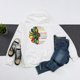 thumbnail image 4 of Sudadera de manga larga con estampado de capucha para mujer Blusa informal Tops Pompotops gfhjh7477, 4 of 5