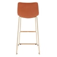 thumbnail image 4 of Banco de Bar Kessa Muebles Adele Naranja, 4 of 10