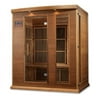 Maxxus 3-Person Near Zero EMF (Under 2MG) FAR Infrared Sauna (Canadian Hemlock)