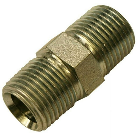 Apache 39035452 .50 in. Male Pipe x .50 in. Male Pipe- Hydraulic Adapter