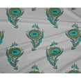 thumbnail image 4 of oneOone Polyester Lycra Fabric Leaves & Floral Block Print Fabric BTY 56 Inch Wide, 4 of 4