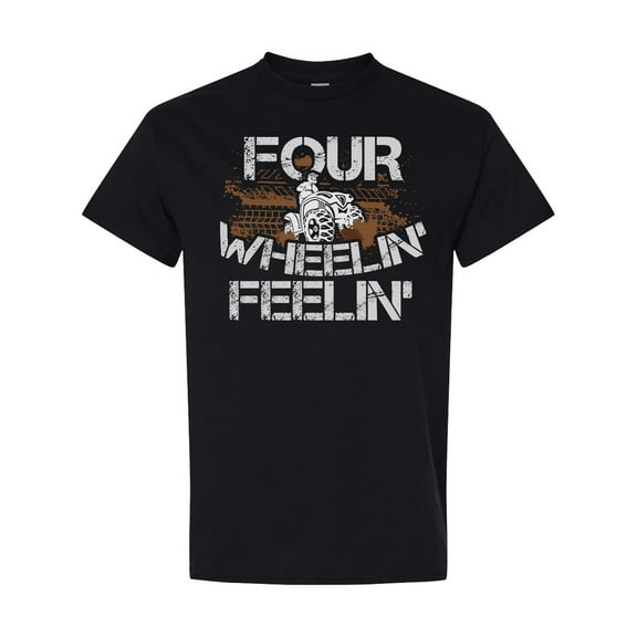 Inktastic Four Wheeling Mudding Activity T-Shirt