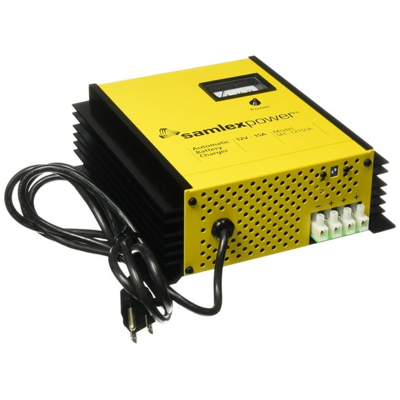 Cargador de baterías Samlex America Solar SEC-1215UL 12V 15A
