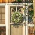 thumbnail image 5 of BiFandian Clear Wreath Hangers for Front Door, 2 Pcs Non-Scratch Over The Door Hooks Hangers for All-Season Decorations & Storage, 5 of 6