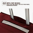 thumbnail image 4 of Non-woven Luggage Cover Wear-resistant Anti-scratch Suitcase Protector Waterproof Luggage Protective Covers, 4 of 5