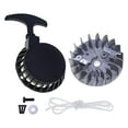 thumbnail image 2 of funtasica Pull Start Flywheel Screws Pull Cord Kits Pull Starter Parts for Mini Two Stroke 49cc Dirt Bike Toy Motorcycle Quad, 2 of 7