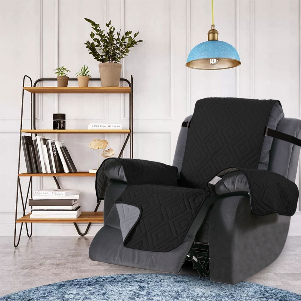 Anti-Slip Recliner Chair Cover Oversized Recliner Cover for Leather Sofa 
