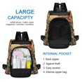 thumbnail image 6 of FORMRS Women's Travel Backpack Purse Anti-Theft Hidden Pockets Casual Shoulder Bag, Floral Mushroom, 6 of 7