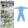 thumbnail image 1 of Esd Lab Coat, Polyester Esd Coat Protective Paint, Workshop Split Clean Clothes, Anti Static Work Clothes, for Microelectronics, Optoelectronics, Bioengineering Industries, 1 of 7