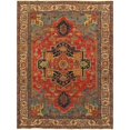 thumbnail image 1 of Pasargad Home PB-5B 10x10 9 Pi 8 Po x 9 Pi 11 Po Serapi à la Main Nouée Zone de Rouille de la Laine Tapis&44; Rouille, 1 of 1