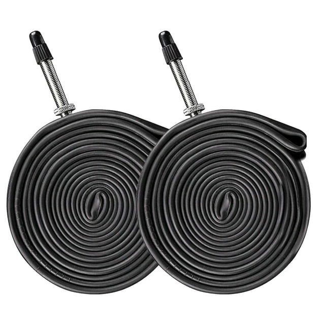 2 Pcs Chambre à Air de Vélo de Route 700x28C Valve 60mm