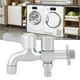 thumbnail image 4 of Grifo universal de doble uso para lavadora G1/2" para el baño y la lavandería del hogar, 4 of 8