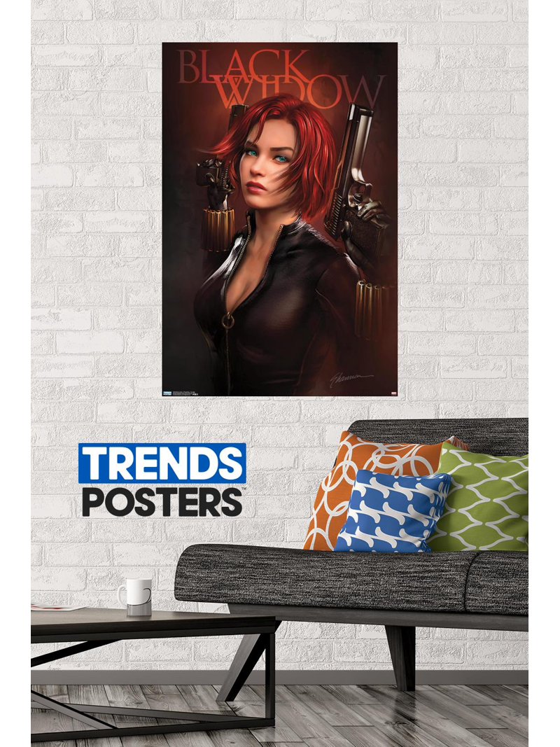 Marvel Comics - Black Widow - Two Guns Wall Poster, 22.375