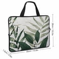 thumbnail image 2 of Werpe Fine Foliage Lace Laptop Handle Bag Diving Fabric Computer Protect Case 13inch, 2 of 5