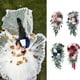thumbnail image 4 of Ramo de novia Artificial Minnieouse decoraciones de boda Púrpura de la vendimia 45 cm * 22 cm, 4 of 6