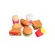 thumbnail image 1 of 1pc Kids' Combo Toy Mini House Set - Burger & Fried Potato & Western Kitchen & Simulated Food, 1 of 5