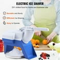 thumbnail image 2 of 2816 oz. Ice Crushers Machine 176 lbs./H Electric Snow Cone Machine 220-Watts Ice Shaver Machine for Margaritas, 2 of 5