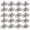 Silver, variant on Eease 20pcs Stainless Steel U Hook Ceiling Wall Mount Heavy Duty Anchor for Home
