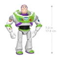 thumbnail image 5 of Disney and Pixar Toy Story Buzz Lightyear Action Figure 7 Inch Tall, 10 Posable Joints, Playscale, 5 of 6