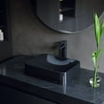 thumbnail image 2 of Karran Usa SQS200GR Sternhagen 21-1/2" Rectangular Quartz Composite Vessel Bathroom Sink -, 2 of 5