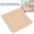 Wound Dressing Sacrum Silicone Foam Dressing With Adhesive Border, Waterproof Sacral Pad For