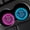 Interstellar, variant on 2PCS LED Cup Holder Lights for Car, 7 Color-Changing Light Up Cup Holder Coaster Waterproof Pad, USB Rechargeable LED Drink Mat Cool Interior Decoration for Most Vehicles