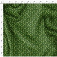 thumbnail image 4 of Soimoi Green Rayon Fabric Leaves & Clover Floral Print Fabric by Yard 56 Inch Wide, 4 of 5