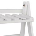 thumbnail image 5 of Wooden Plant Display Rack - 2-Tier Flower Pot Stand for Yard, 5 of 5