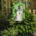 thumbnail image 2 of Carolines Treasures CK1787GF Shamrocks Siberian Husky Flag Garden Size  Small multicolor, 2 of 3