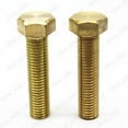thumbnail image 4 of Fine Thread Brass Hexagon Bolts Hex Head Screws M8 M10 M12, 4 of 4