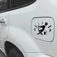 thumbnail image 3 of Humor Car Stickers, High Gas Mileage Stickers, Empty Gas Gauge Stickers for Cars, Trucks, Motorcycles and SUVs (Black), 3 of 5